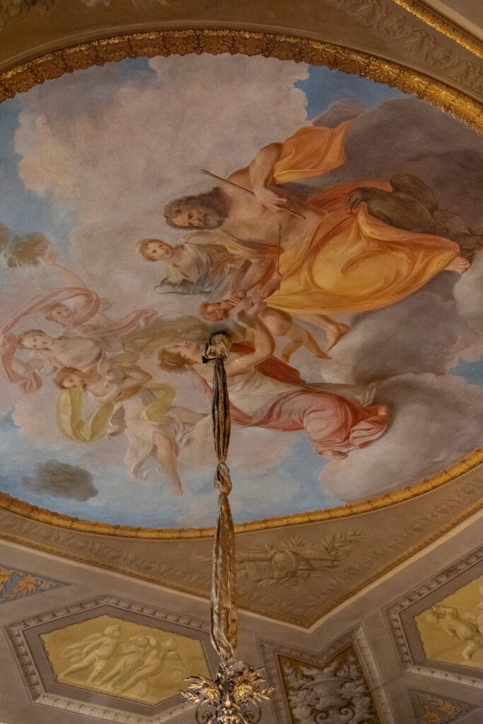 Affresco del soffitto del piano nobile di Palazzo Borghese, Firenze